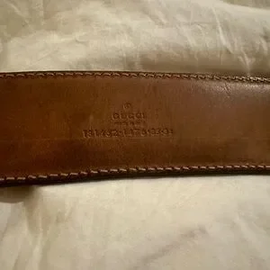Gucci | Accessories | Gucci Bronze Metallic Guccissima  display picture 3